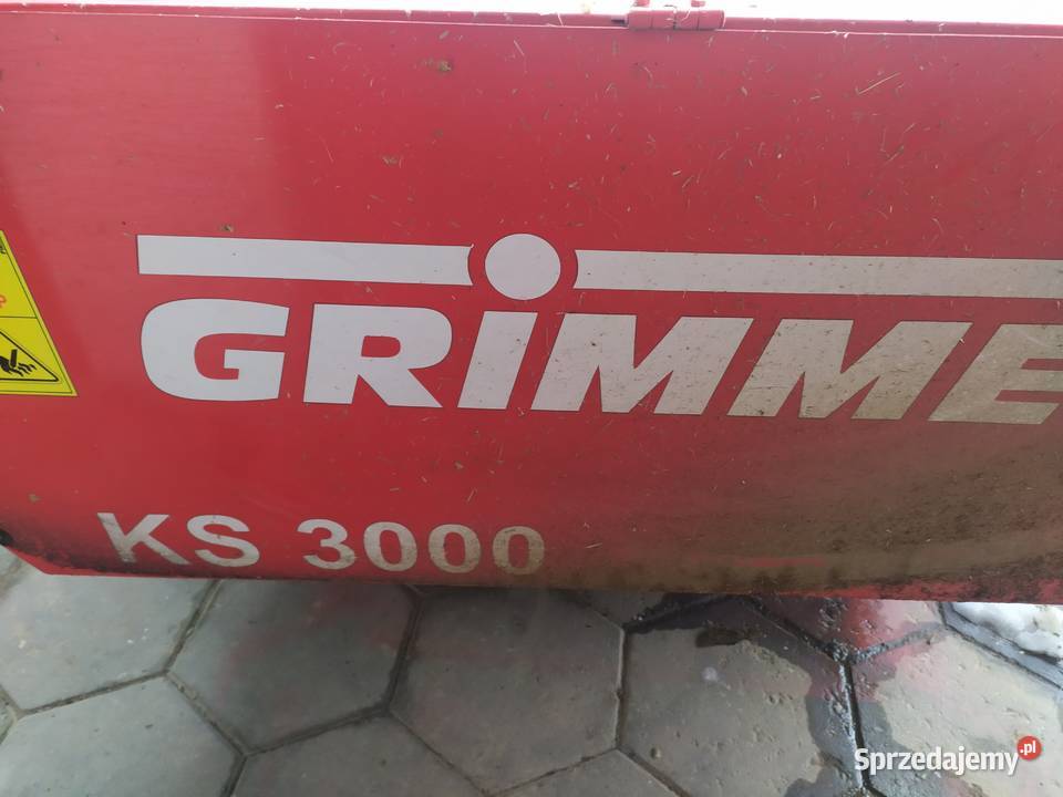 Mulczer Grimme KS 3000 Rozdrabniacze Jastrzębie-Zdrój sprzedam