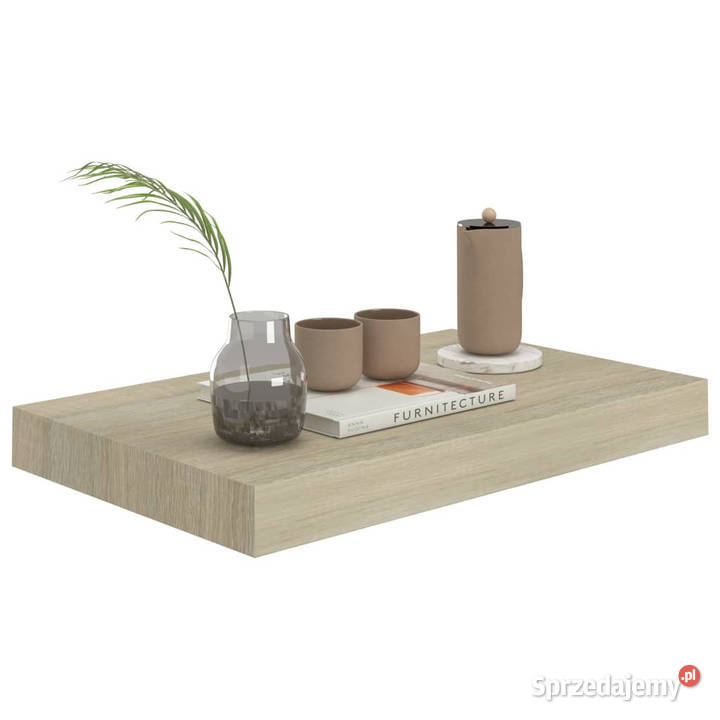 Półki ścienne 4 kolor dębowy 40x23x38 MDF Warszawa