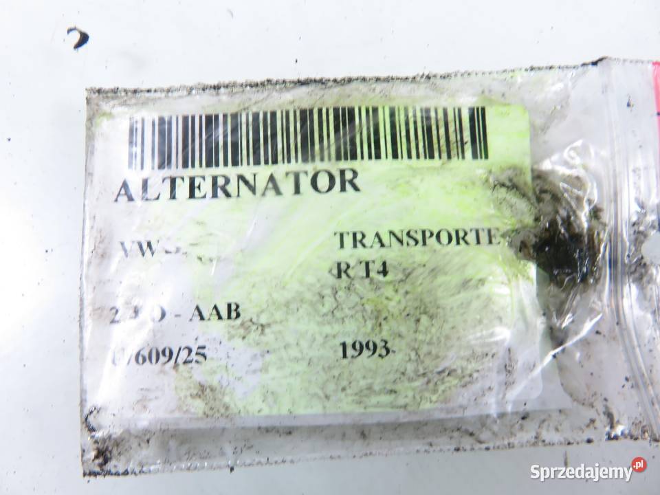 ALTERNATOR VW TRANSPORTER T4 24 D 78 AAB