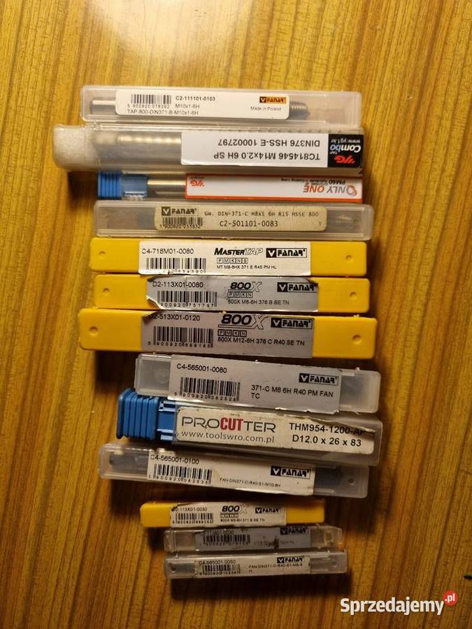 Frezy gwintowniki wiertła rozwiertaki płytki do Kraków