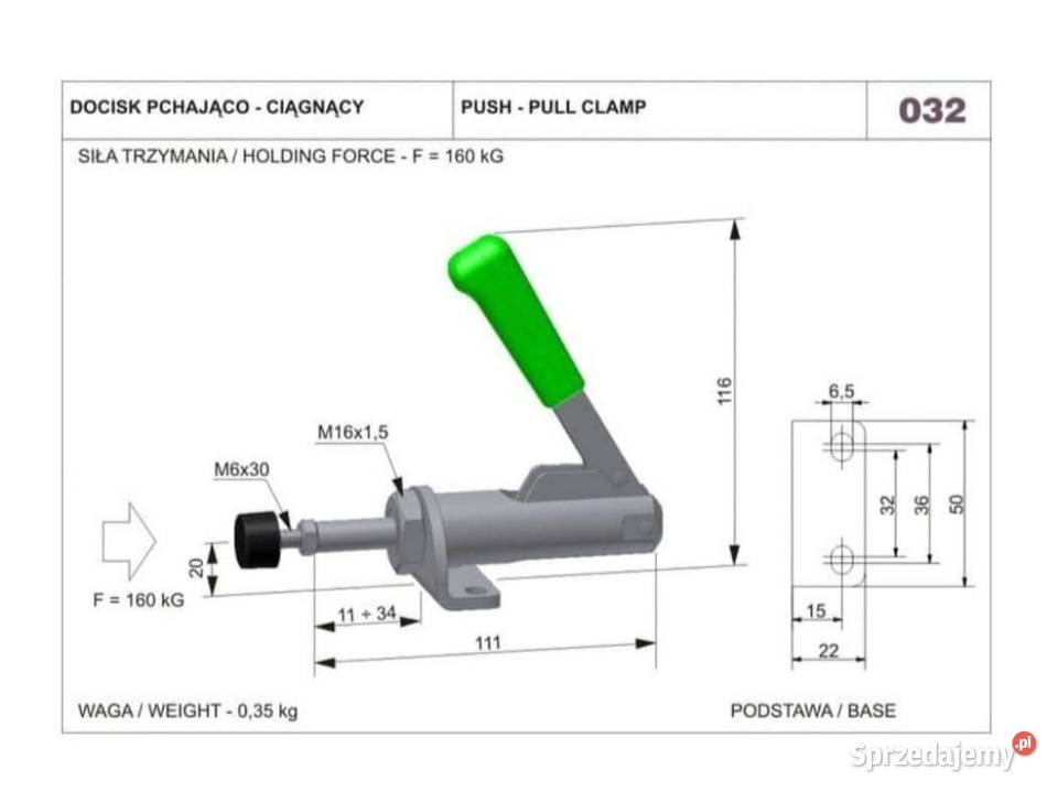 Docisk spawalniczy szybko mocujący Przygody