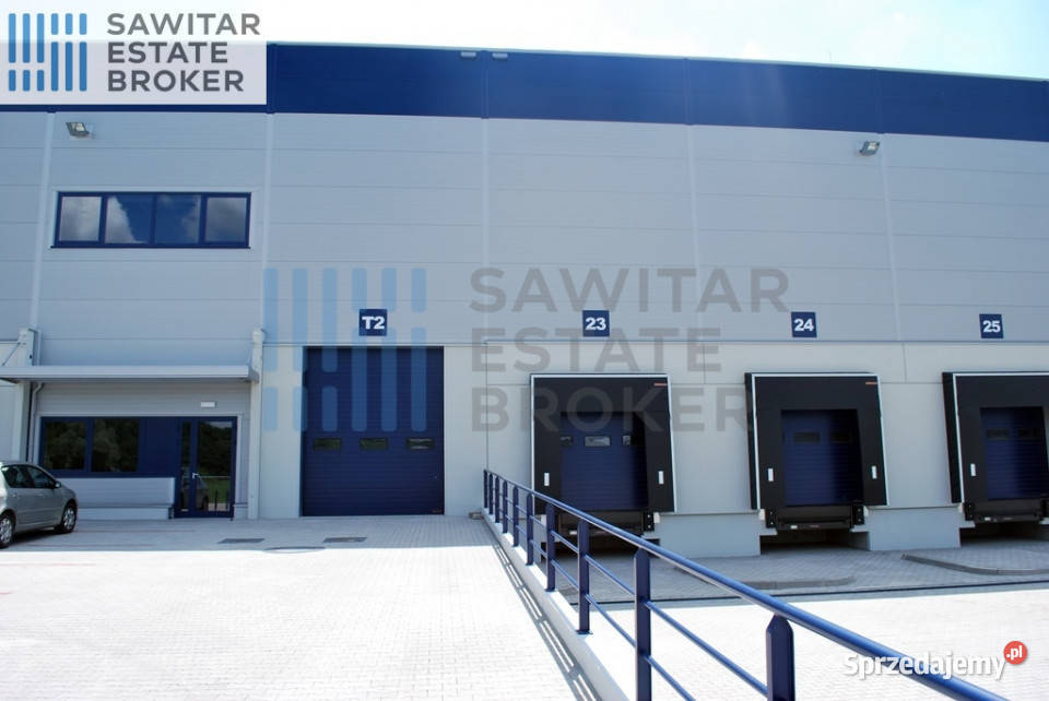 Hala APsary S5 z regałami130m2 biursocjal dolnośląskie Psary