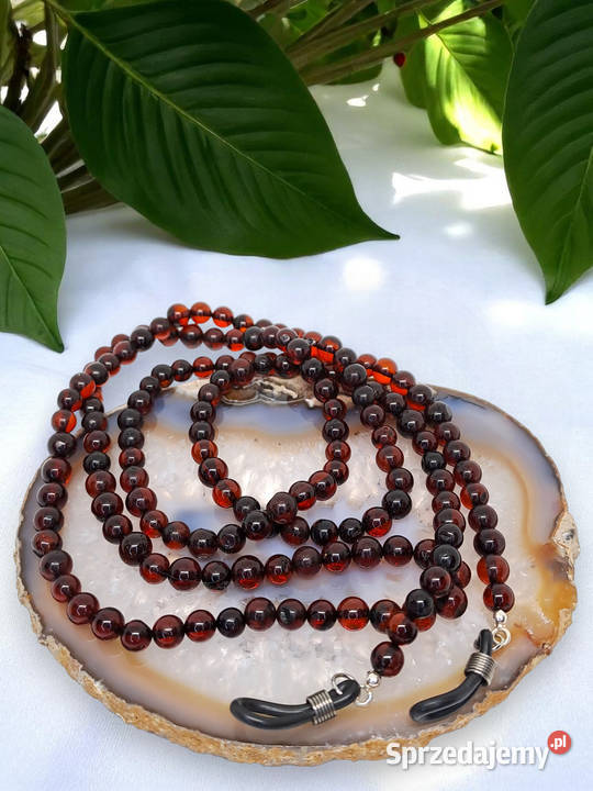 Sznurek do okularów z bursztynu BURSZTYN Warszawa