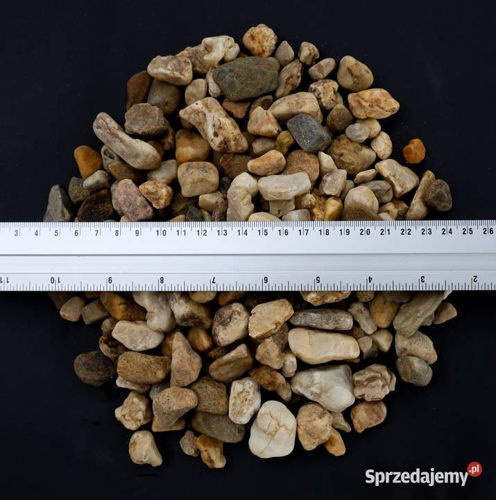 Żwir miodowy 816 Kamień Ogrodowy ozdobny otoczak Gabiony Ogród Myślenice