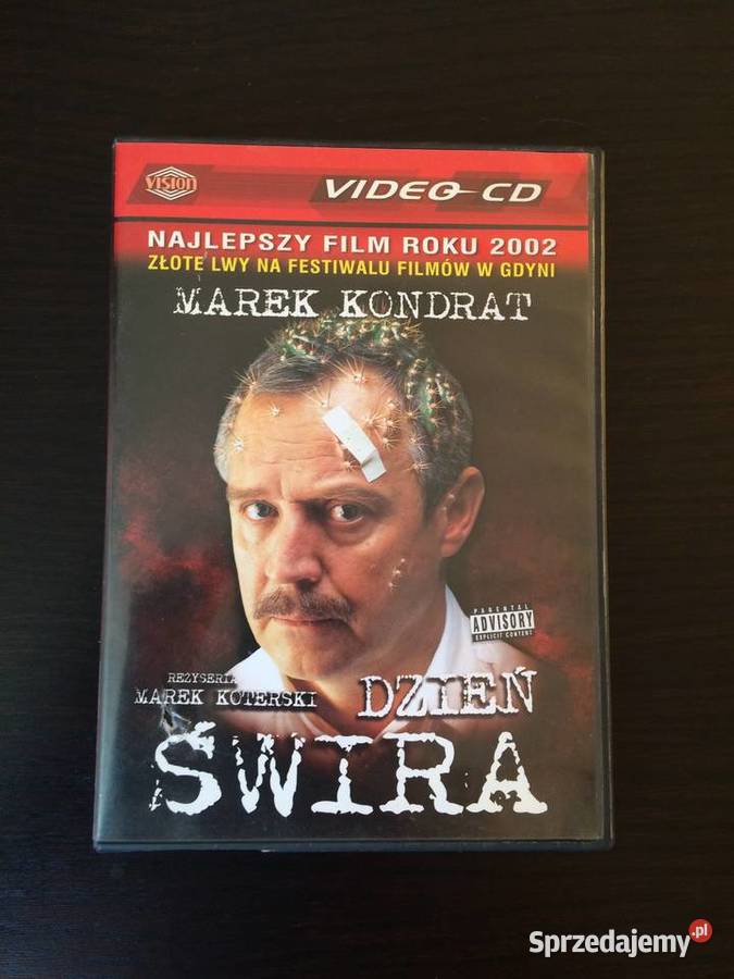 Video CD Dzień świra 2002 reż Marek Koterski 2 płyty Filmy Elbląg