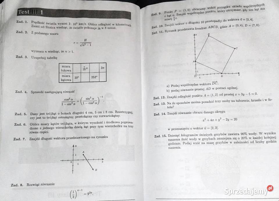 Nowa matura z matematyki Zestaw testów Dorota lubelskie Chełm