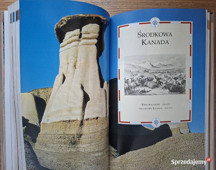 Kanada Wiedza i Życie Mapy i przewodniki sprzedam