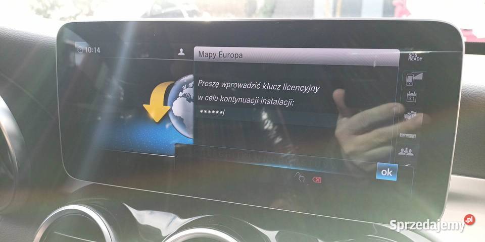MAPA MERCEDES COMAND ONLINE NTG 55 EUROPA 2023 Zgierz