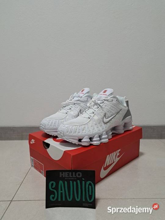 Buty Nike Shox TL White Metallic Silver r46 sprzedam