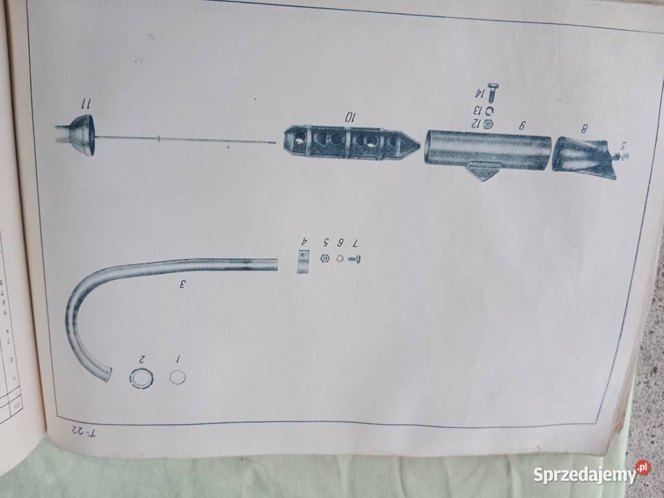 Katalog części zamiennych wfm Ostrołęka sprzedam