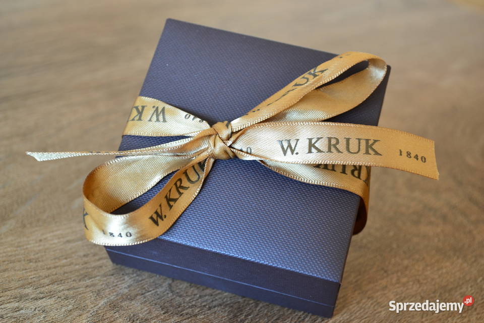 Pudełko na biżuterię firmy KRUK ze wstążką podkarpackie Rzeszów