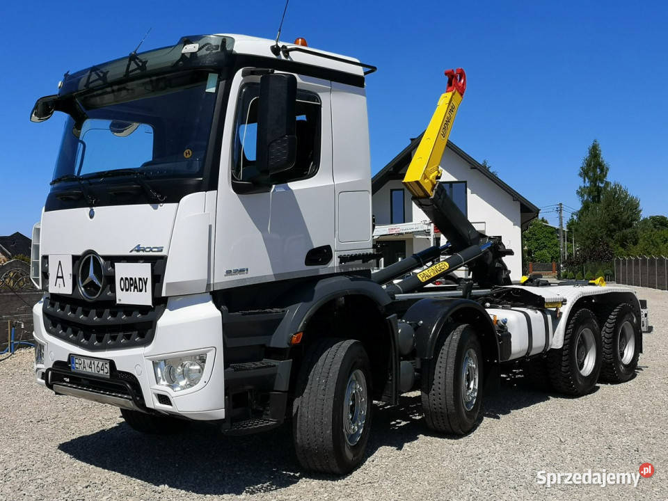 Mercedes Arocs 3251 Hakowiec 8x4 Palfinger Daleszyce