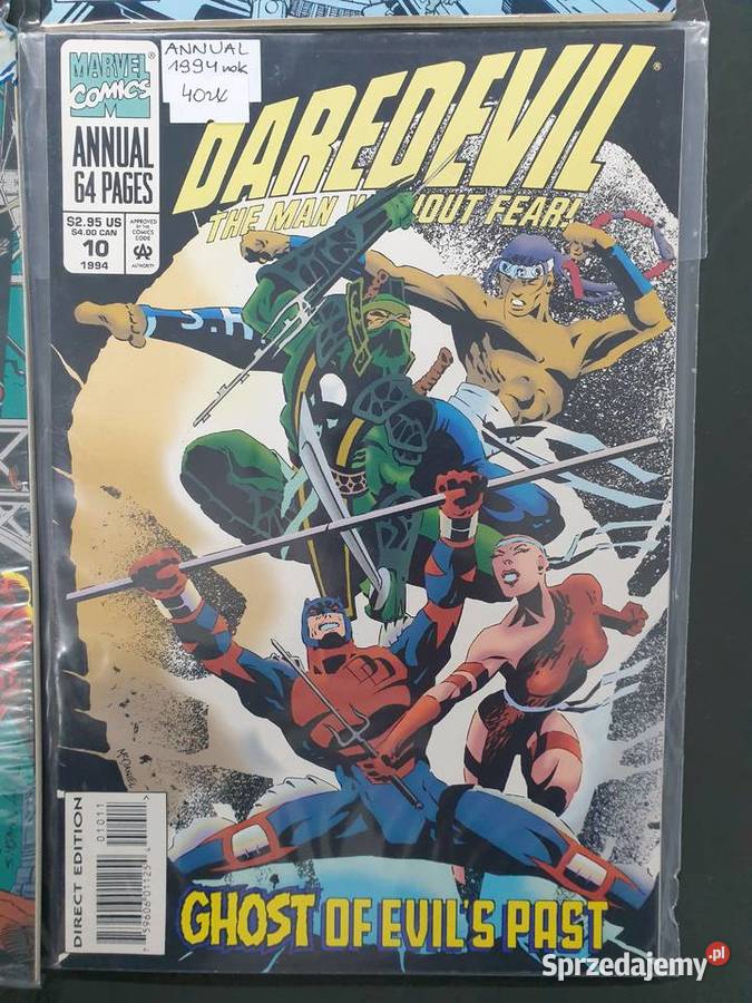 Daredevil Annual 4 oryginalne komiksy Marvel USA pomorskie Gdynia