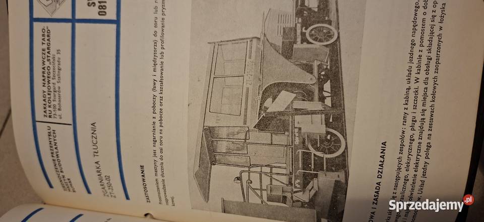 Katalog Maszyny i urządzenia do robót drogowych Łęczyca