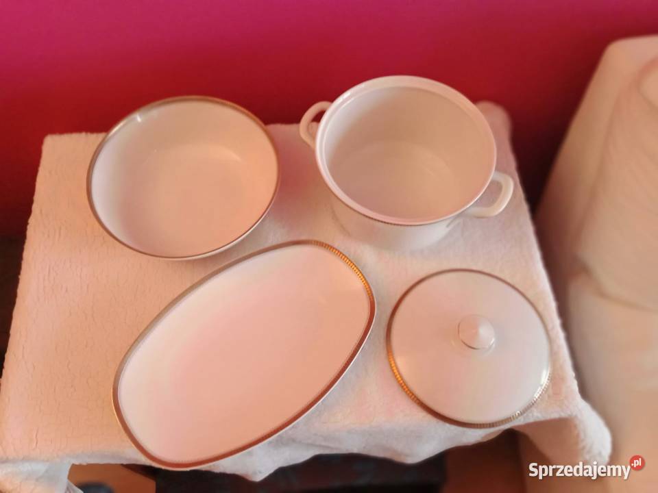 Zastawa stołowa porcelanowa 12osobowa Wrocław