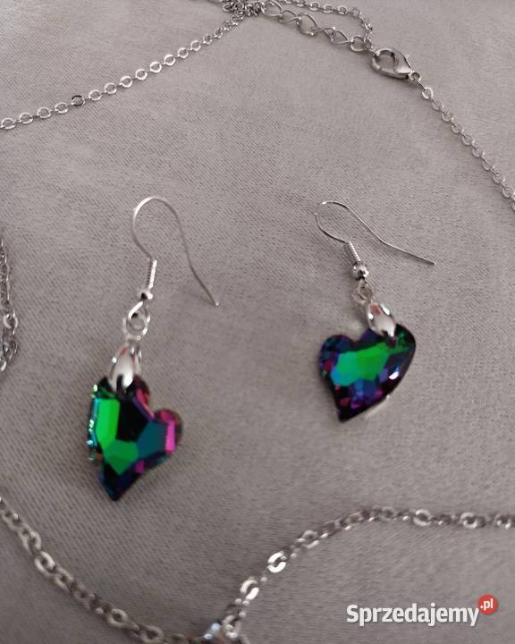 Komplet naszyjnik kolczyki Jaworzno