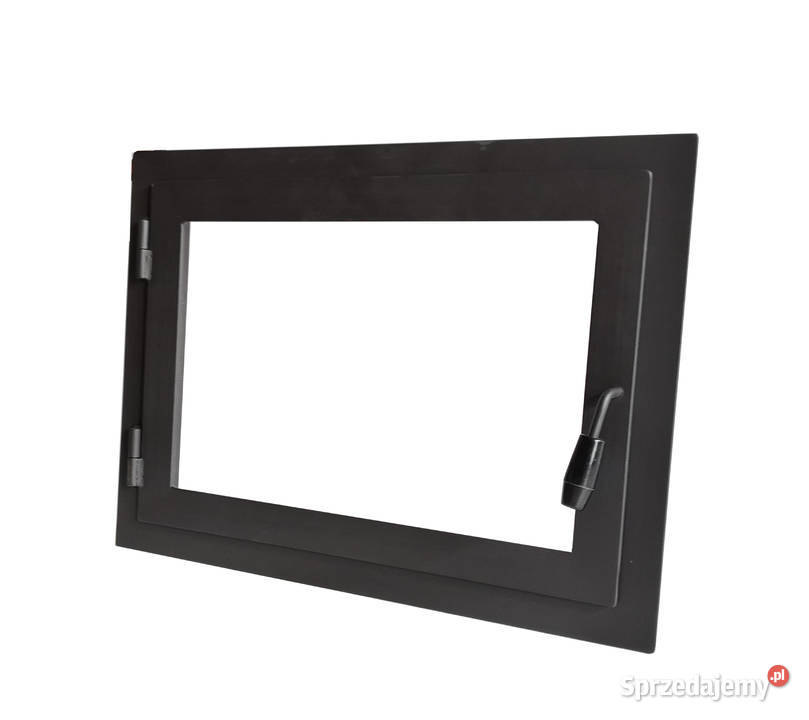 DRZWICZKI DRZWI KOMINKOWE STALOWE PROSTOKĄTNE NA Piece i kominki Skawina