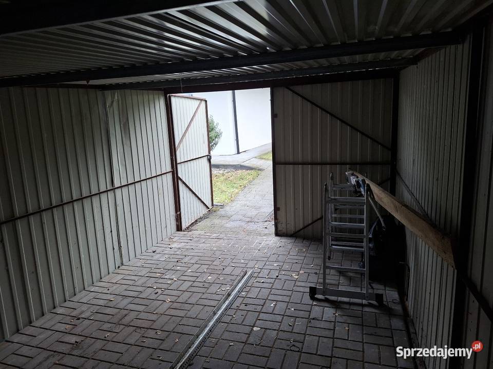 Garaż blaszany 3x5m kolor brązowy TRANSPORT Grudziądz