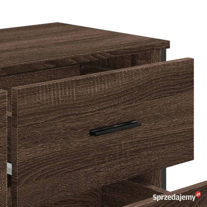 Komoda brązowy dąb 91x355x745 materiał Warszawa