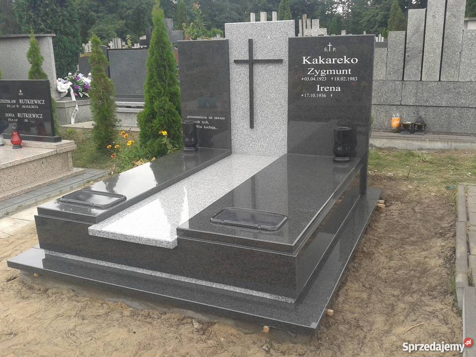 Nagrobki w przystępnej Kamieniarstwo STRZEGOM Białystok