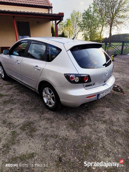 Mazda 3 16 LPG 2006 r Polift isofix kujawsko-pomorskie Koneck
