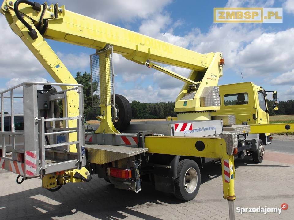Podnośnik koszowy 23 m Wumag WT230 na Rok produkcji 2007 Pleszew
