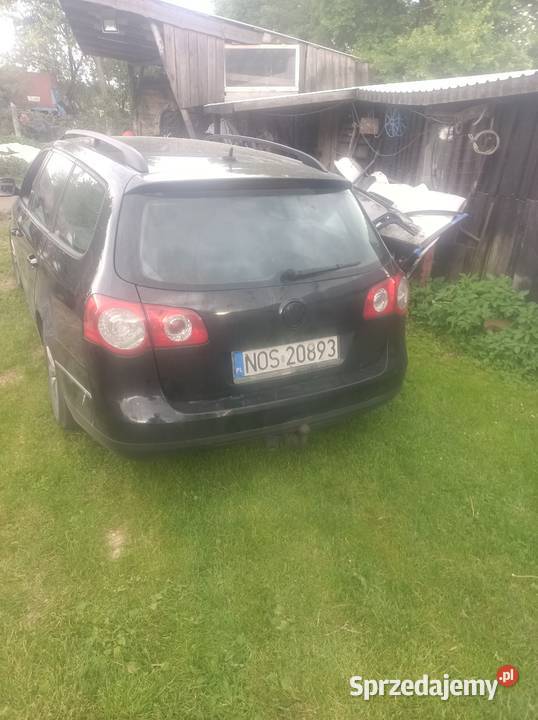 Passat B6 uszkodzony spotkaniu z dzikiem warmińsko-mazurskie Ostróda sprzedam