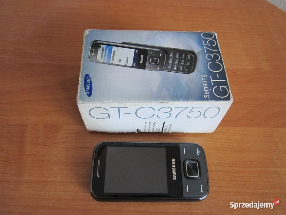 Telefon komórkowy SAMSUNG C3750 Słupca