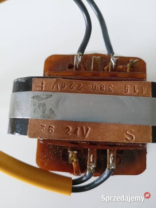 Transformator sieciowy 220380415V2436Vz PRL Łódź
