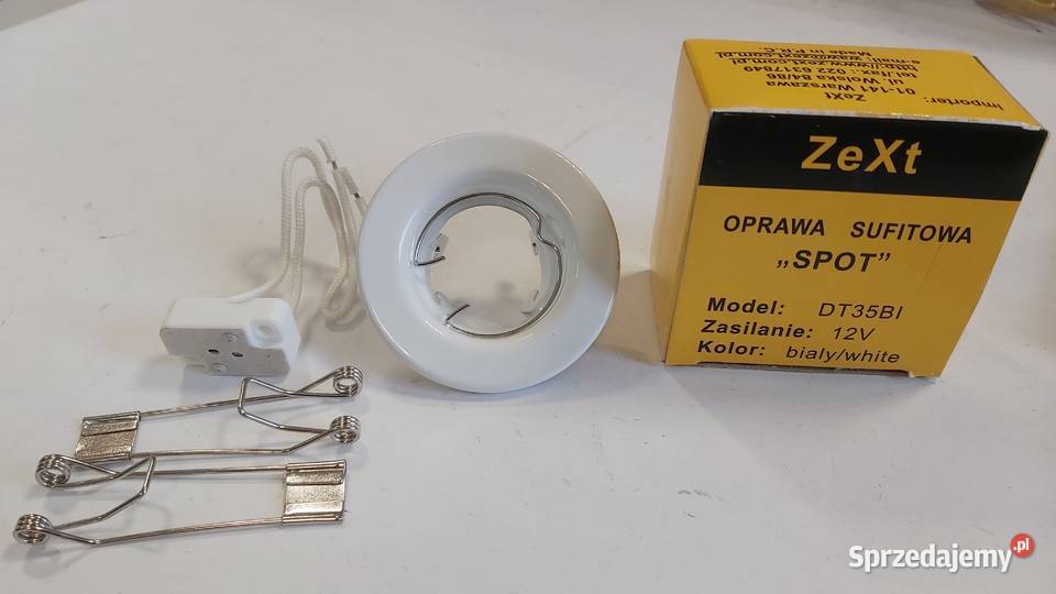 Oprawa sufitowa SPOT DT35BI 12V Biała ZEXT Wyszków
