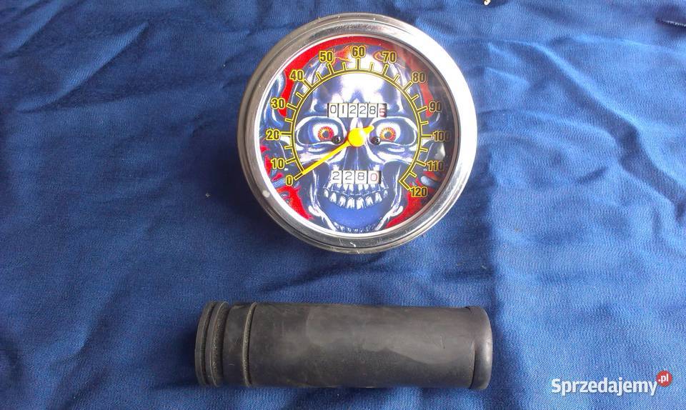 Harley licznik prędkościomierz linka skull EVO Rybnik