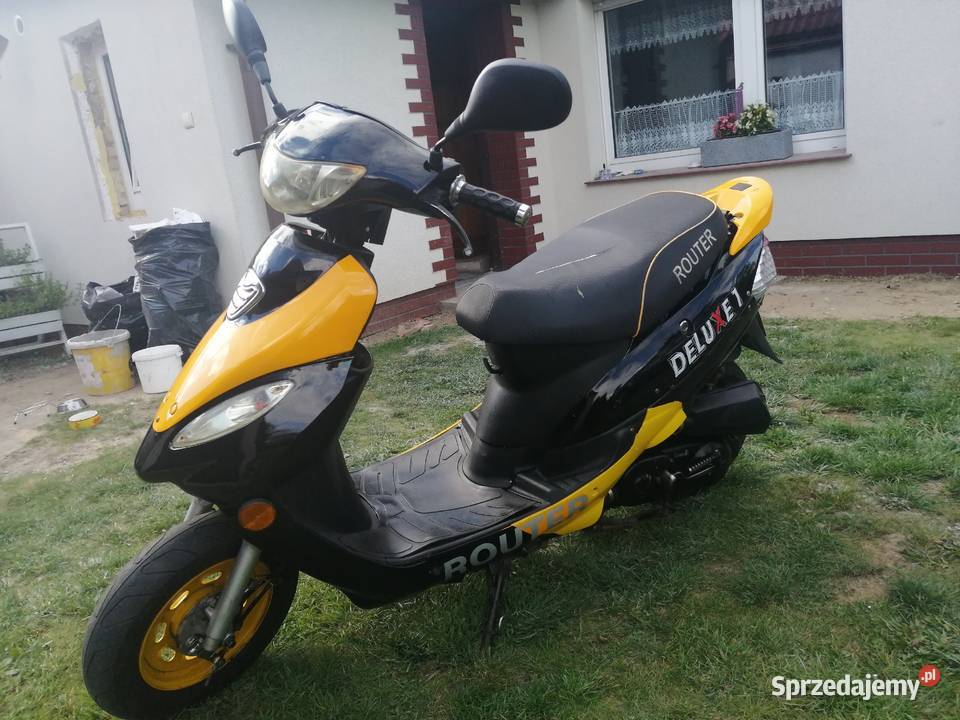 Skuter router deluxe 1 czterosuwowy Tychowo