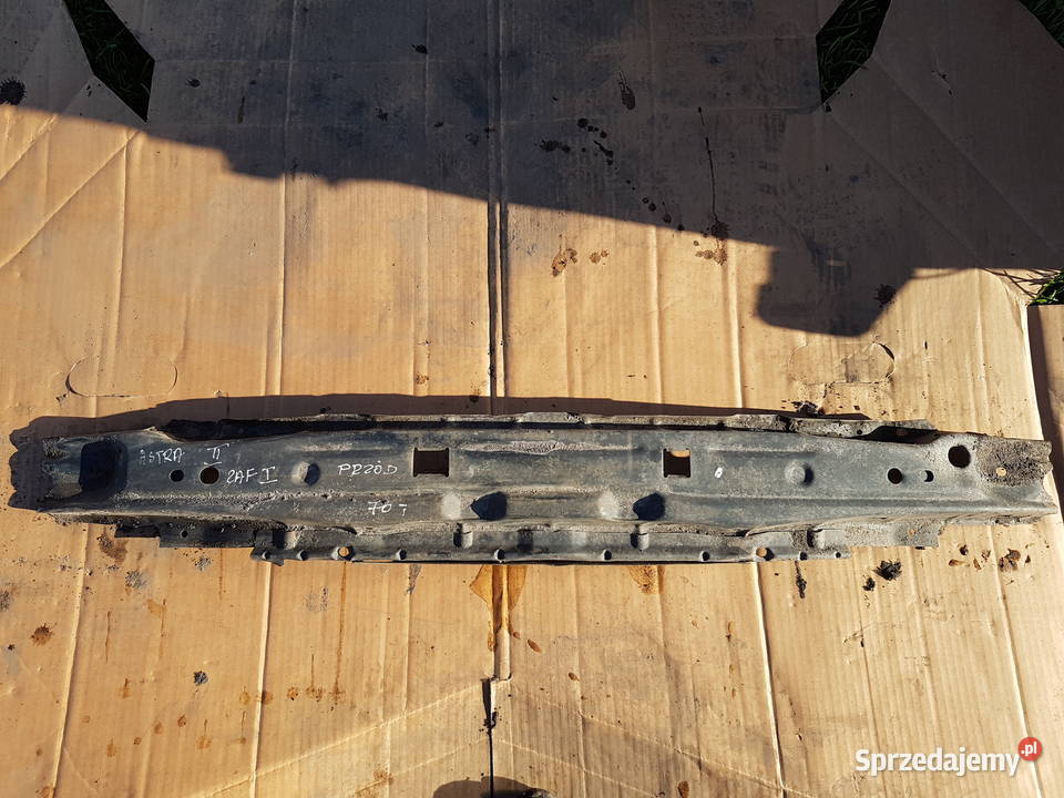 OPEL ASTRA II ZAFIRA I BELKA ZDERZAKA PRZOD osobowe