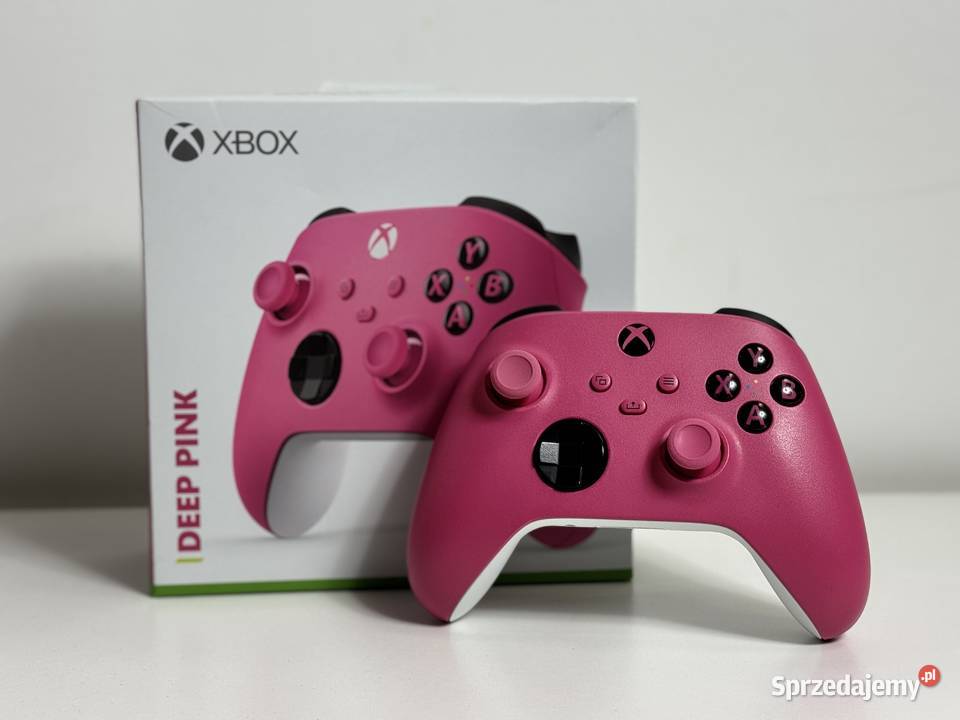 ORYGINALNY PAD XBOX SERIES XS RÓŻOWY DEEP PINK Śrem sprzedam