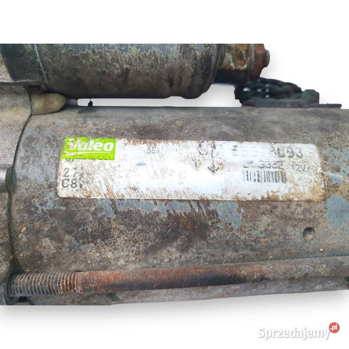 ROZRUSZNIK Opel Corsa D 13 CDTI Valeo 12V osobowe Układ elektryczny silnika