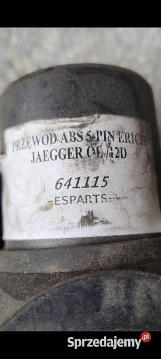 Przewód ABS 5 pinów Erich JAEGGER ciężarowe Warzenko