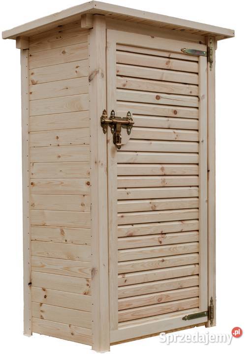 Szafa ogrodowa drewniana szafa drewniana na 185cm Kalety