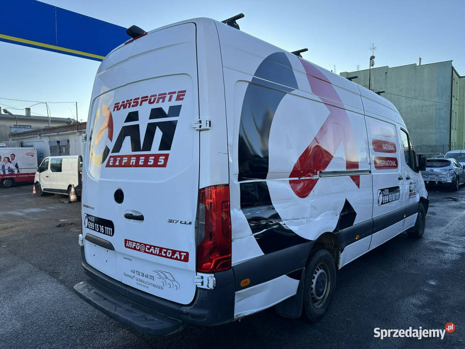 Mercedes Sprinter Sprinter 317 CDI Klima Navi Rok produkcji 2021 dolnośląskie Syców
