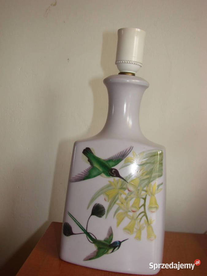 Alboth Kaiser Bavaria porcelanowa lampa Porcelana i szkło Pruszcz Gdański