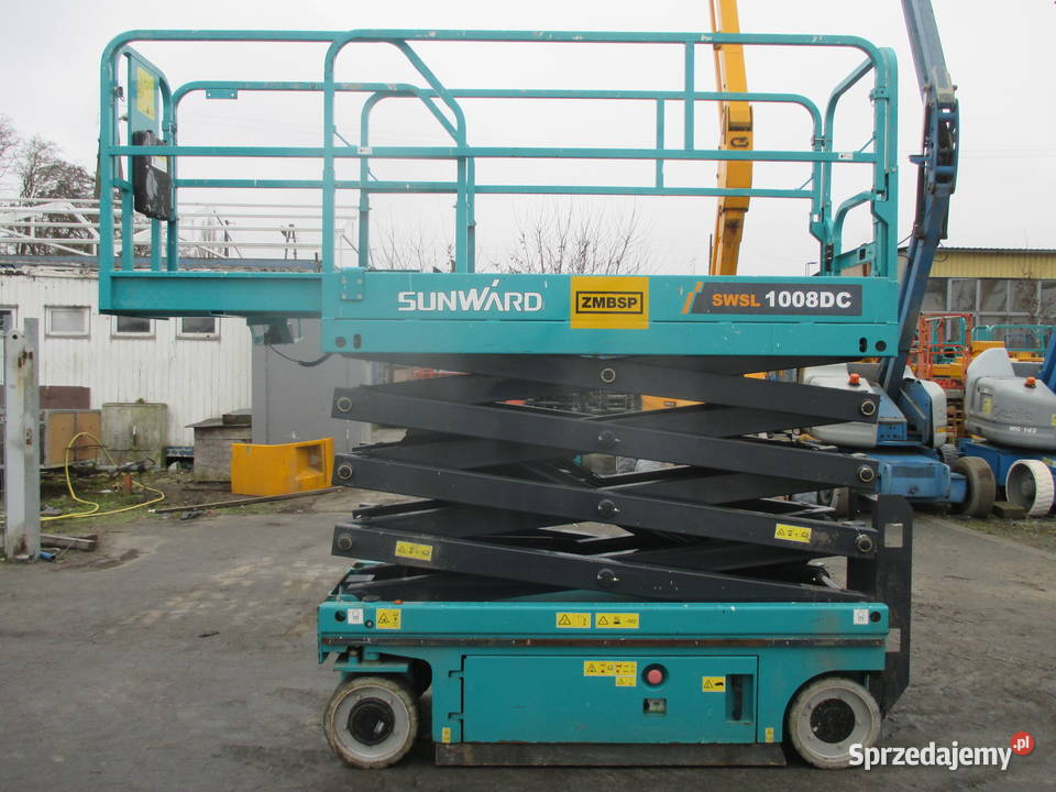 Podnośnik nożycowy10 m Sunward SWSL1008DC wielkopolskie Pleszew