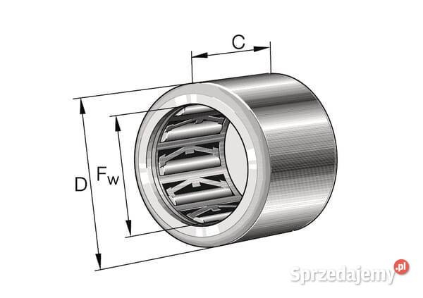 Łożysko baryłkowe samonastawne 35x72x23mm INAFAG