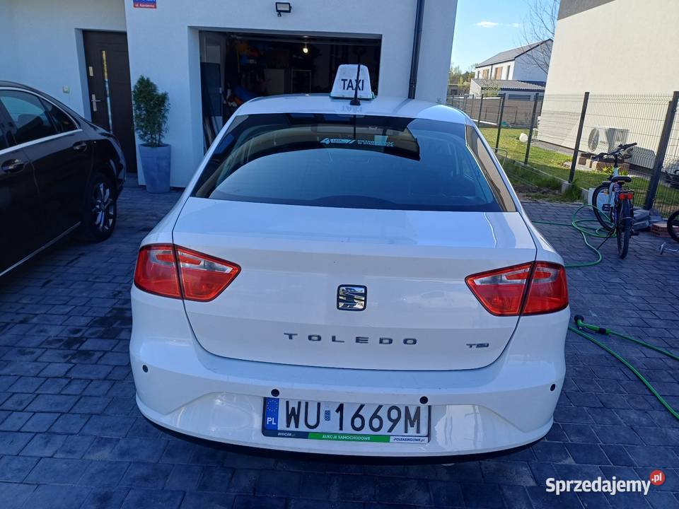 Seat toledo 12 tsi gaz brc 2016 TAXI Janki sprzedam