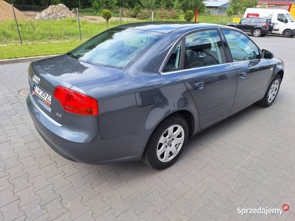 Audi A4 B7 20 benz klima Alu Ładna