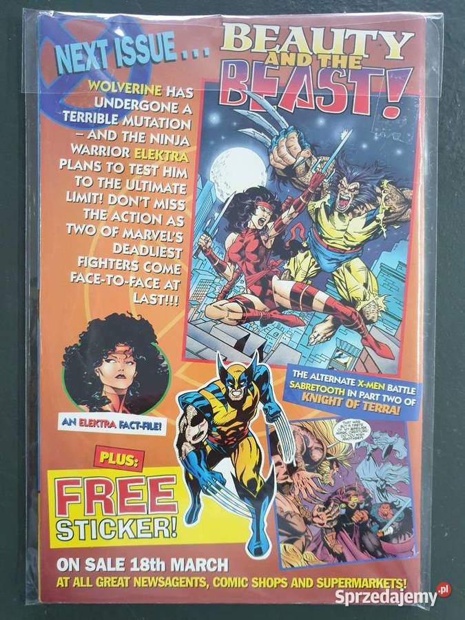 Wolverine Unleashed Collectors Edition Marvel Gdynia sprzedam