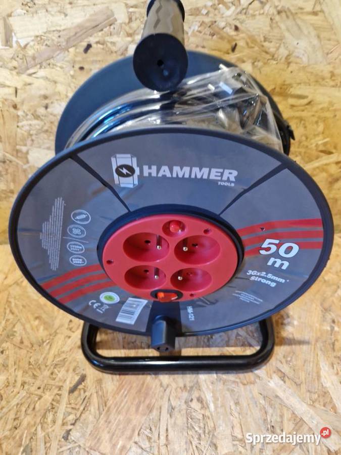 PRZEDŁUŻACZ BUDOWLANY Hammer HM 121 ogrodowy 50M Głogowa sprzedam