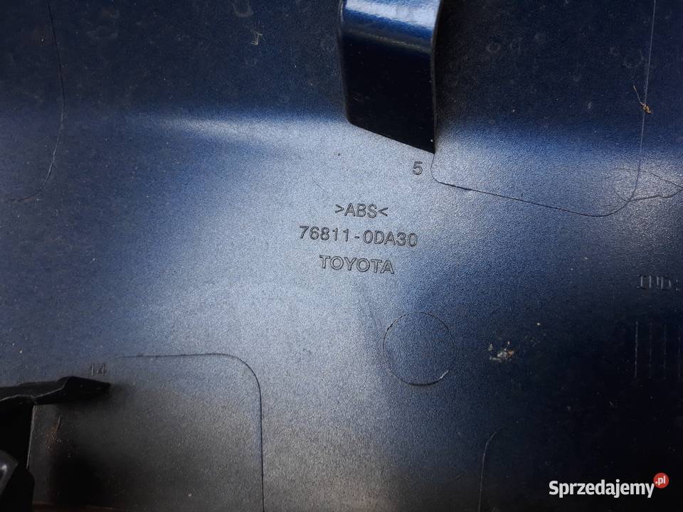 TOYOTA YARIS 3 III LIFT BLENDA KLAPY BAGAŻNIKA osobowe