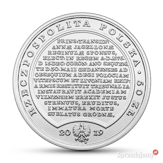 50 Stefan Batory Skarby Stanisława Augusta 2 oz Rzeszów