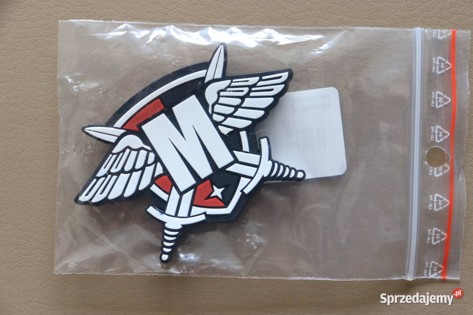 Naszywka PVC 3D Logo Militaria Antyki, Sztuka, Kolekcje Warszawa