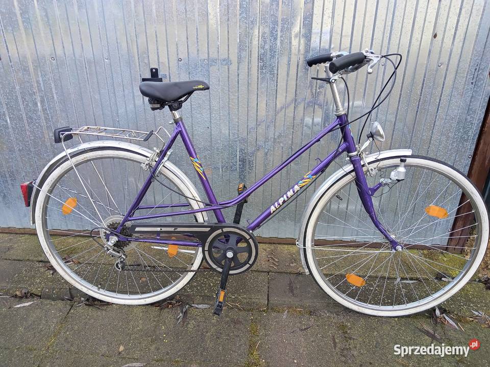 Rower damski męski miejski stalowy koła 28 Wąsosz