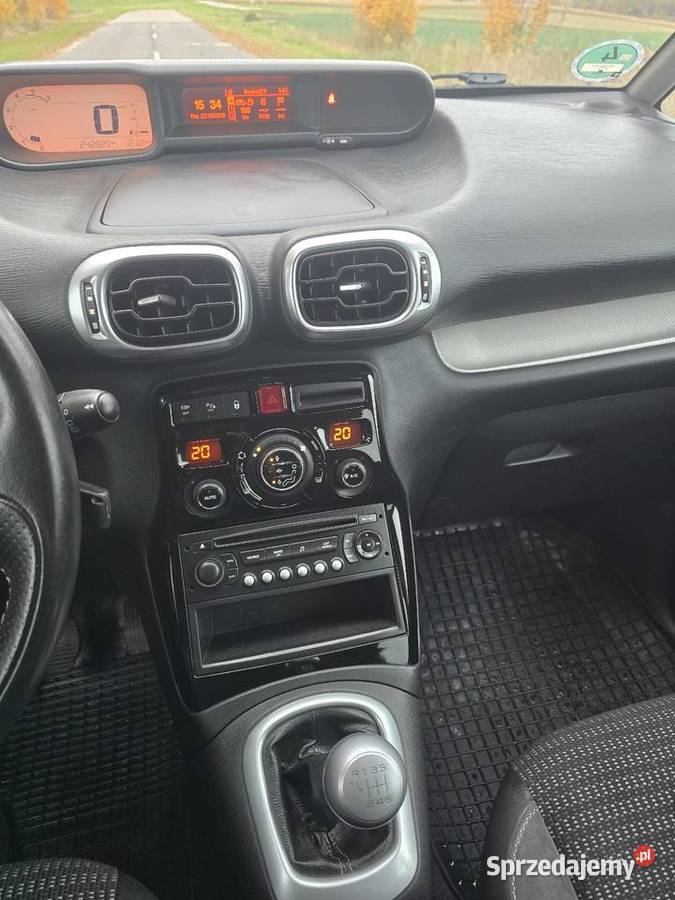 Citroen c3 picasso 2011 16 hdi stan autoalarm lubelskie Hrubieszów sprzedam